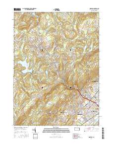 Kingston 2016 topographic map thumbnail
