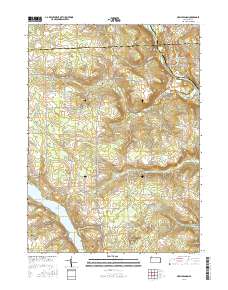 New Lebanon 2016 topographic map thumbnail