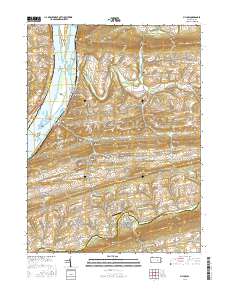 Pillow 2016 topographic map thumbnail