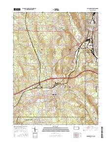 Sharon West 2016 topographic map thumbnail