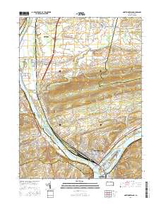 Northumberland 2016 topographic map thumbnail