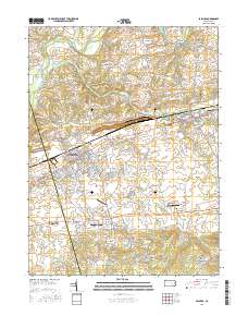 Palmyra 2016 topographic map thumbnail