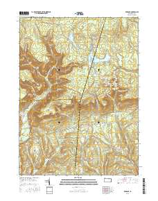 Red Rock 2016 topographic map thumbnail