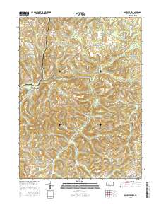 Rochester Mills 2016 topographic map thumbnail