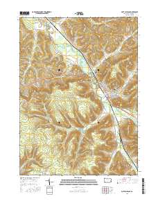 Port Allegany 2016 topographic map thumbnail
