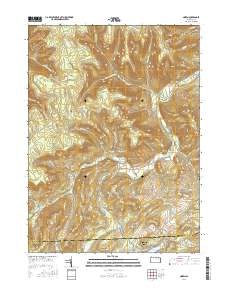 Noxen 2016 topographic map thumbnail