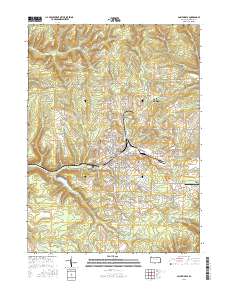 Saint Marys 2016 topographic map thumbnail