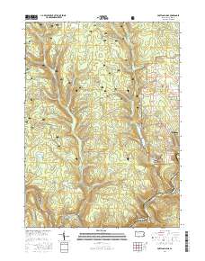 Portland Mills 2016 topographic map thumbnail