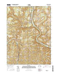 Parker 2016 topographic map thumbnail