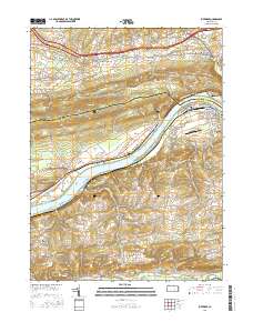 Riverside 2016 topographic map thumbnail