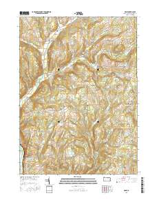 Rome 2016 topographic map thumbnail