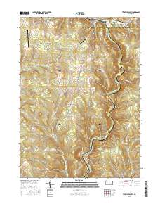 Titusville South 2016 topographic map thumbnail