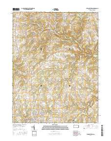 Stewartstown 2016 topographic map thumbnail