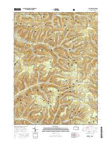 Stickney 2016 topographic map thumbnail