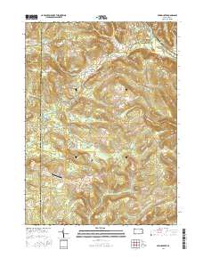 Spring Creek 2016 topographic map thumbnail