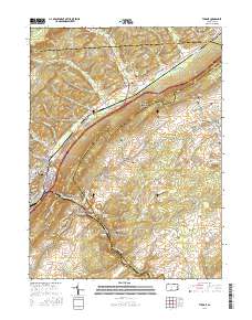 Tyrone 2016 topographic map thumbnail