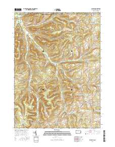 Ulysses 2016 topographic map thumbnail