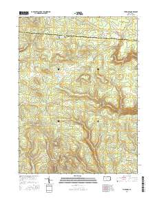 The Knobs 2016 topographic map thumbnail
