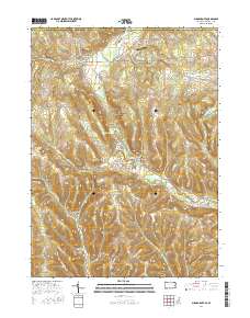 Sugar Grove 2016 topographic map thumbnail