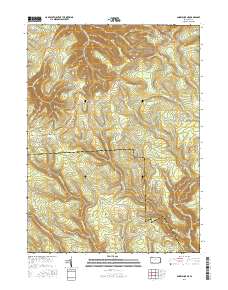 Snow Shoe NE 2016 topographic map thumbnail