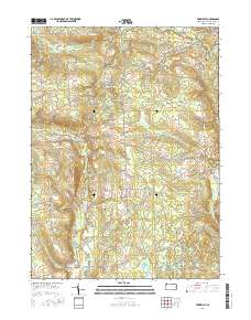 Townville 2016 topographic map thumbnail