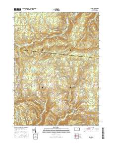 Shunk 2016 topographic map thumbnail