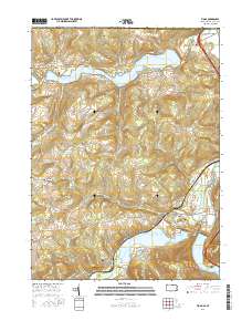 Tioga 2016 topographic map thumbnail