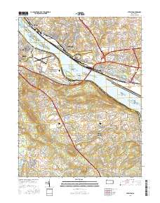 Steelton 2016 topographic map thumbnail
