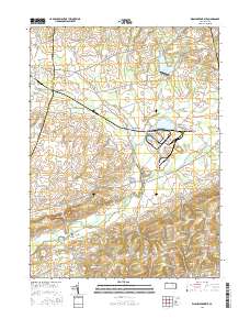 Washingtonville 2016 topographic map thumbnail