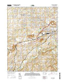 West York 2016 topographic map thumbnail