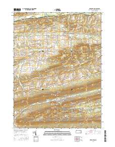 Trevorton 2016 topographic map thumbnail