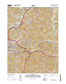 Washington East 2016 topographic map thumbnail