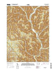 Wharton 2016 topographic map thumbnail