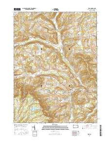 Troy 2016 topographic map thumbnail