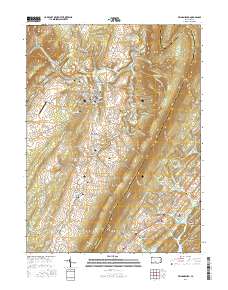Williamsburg 2016 topographic map thumbnail