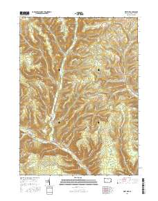 West Pike 2016 topographic map thumbnail