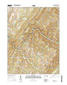 Wittenberg 2016 topographic map thumbnail