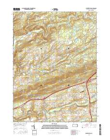 Sybertsville 2016 topographic map thumbnail