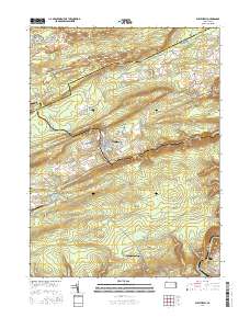 Weatherly 2016 topographic map thumbnail
