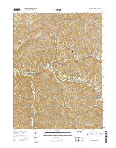 West Middletown 2016 topographic map thumbnail