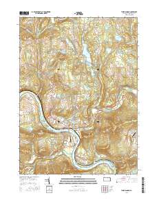 Tunkhannock 2016 topographic map thumbnail