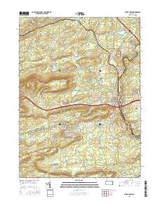 White Haven 2016 topographic map thumbnail