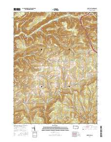 White Pine 2016 topographic map thumbnail