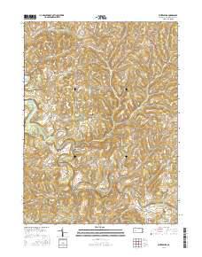 Whitesburg 2016 topographic map thumbnail
