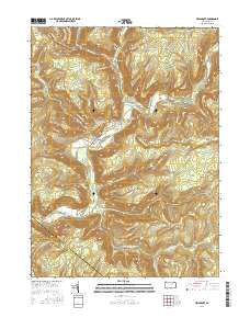 Hillsgrove 2016 topographic map thumbnail