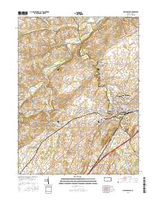 Shippensburg 2016 topographic map thumbnail