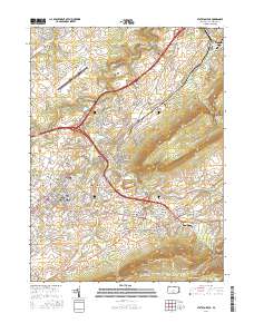 State College 2016 topographic map thumbnail