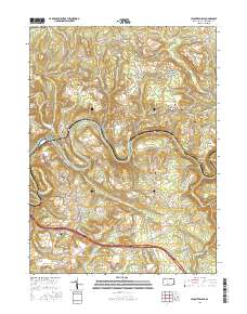 Lecontes Mills 2016 topographic map thumbnail
