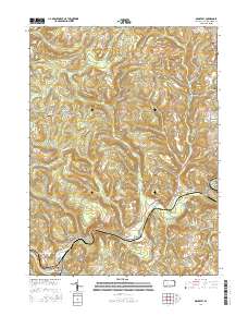 Mahaffey 2016 topographic map thumbnail