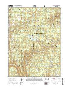 Marienville East 2016 topographic map thumbnail